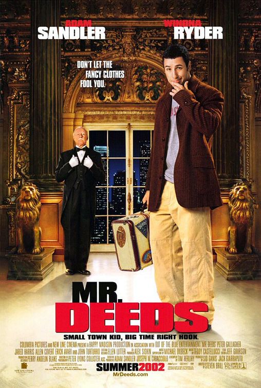 the movie poster: Mr. Deeds (2002)