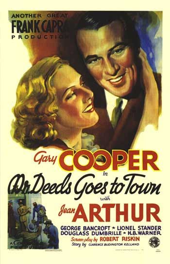 the movie poster: Mr. Deeds Goes to Town (1936)