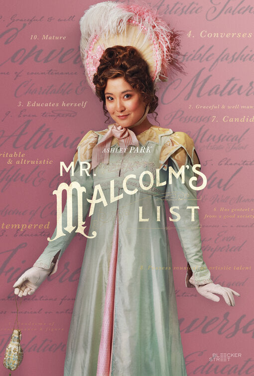 1000 piece jigsaw puzzle for the movie poster: Mr. Malcolm's List (2022) ver6