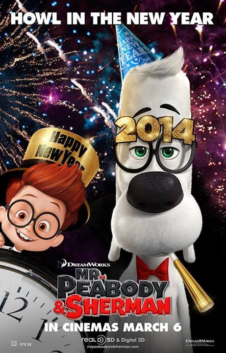 1000 piece jigsaw puzzle for the movie poster: Mr. Peabody & Sherman (2014) ver15