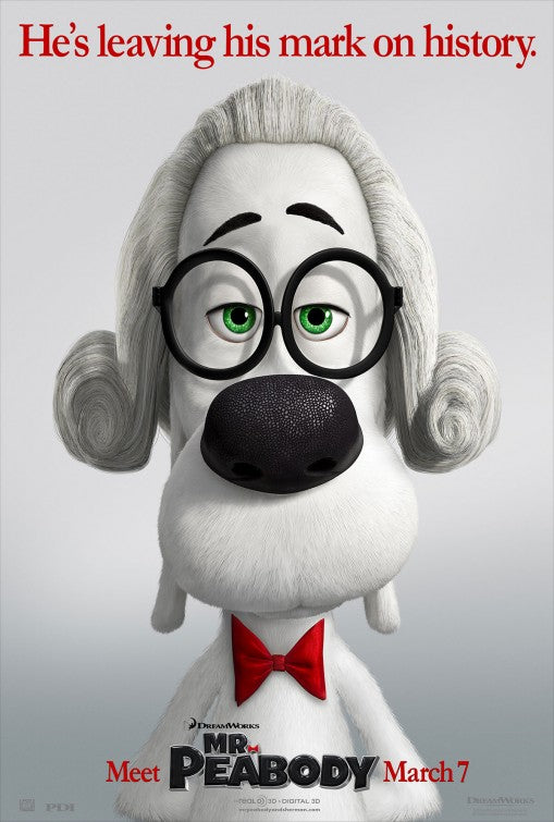 1000 piece jigsaw puzzle for the movie poster: Mr. Peabody & Sherman (2014) ver3