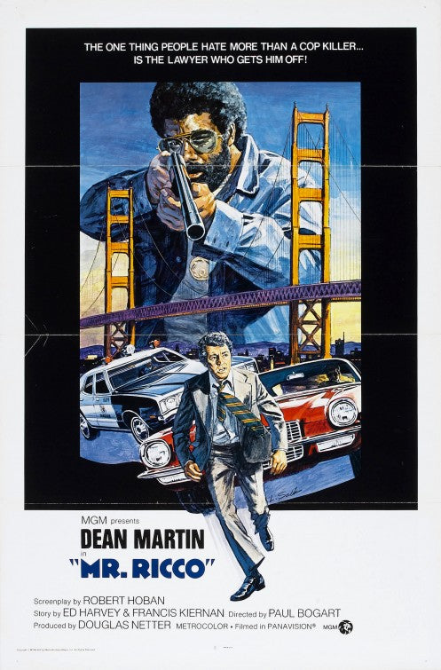 1000 piece jigsaw puzzle for the movie poster: Mr. Ricco (1975)