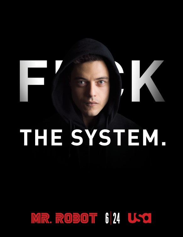 1000 piece jigsaw puzzle for tv poster: Mr. Robot, ver5