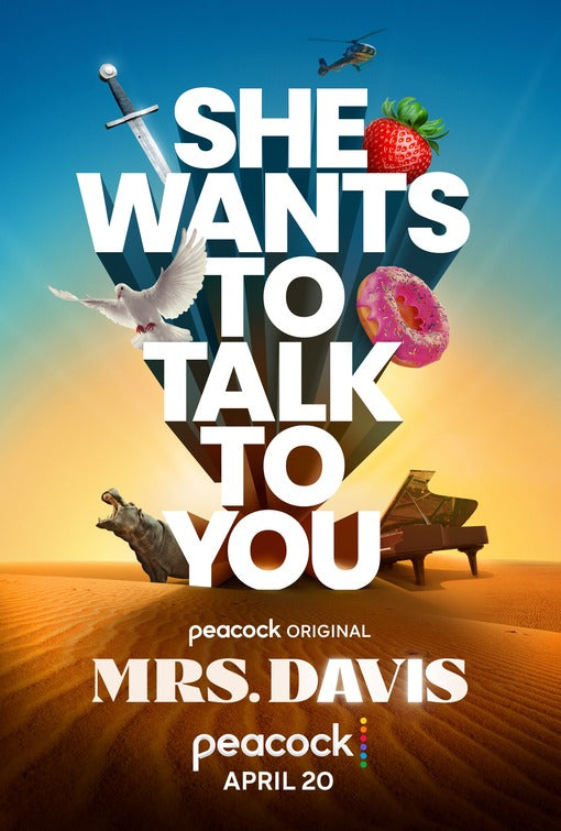 1000 piece jigsaw puzzle for tv poster: Mrs. Davis, ver2