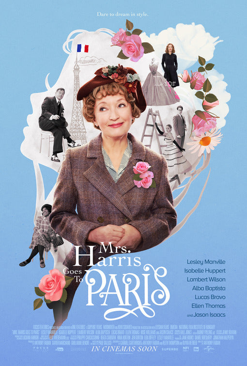 1000 piece jigsaw puzzle for the movie poster: Mrs. Harris Goes to Paris (2022) ver11
