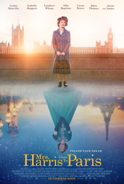 1000 piece jigsaw puzzle for the movie poster: Mrs. Harris Goes to Paris (2022) ver3