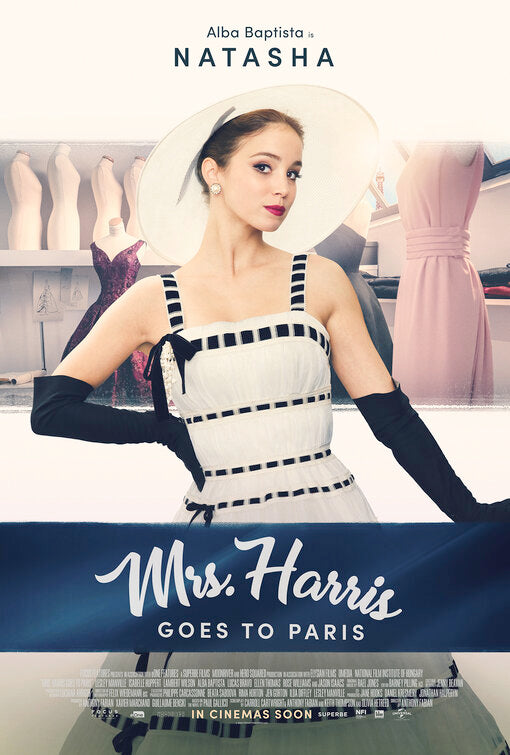 1000 piece jigsaw puzzle for the movie poster: Mrs. Harris Goes to Paris (2022) ver6