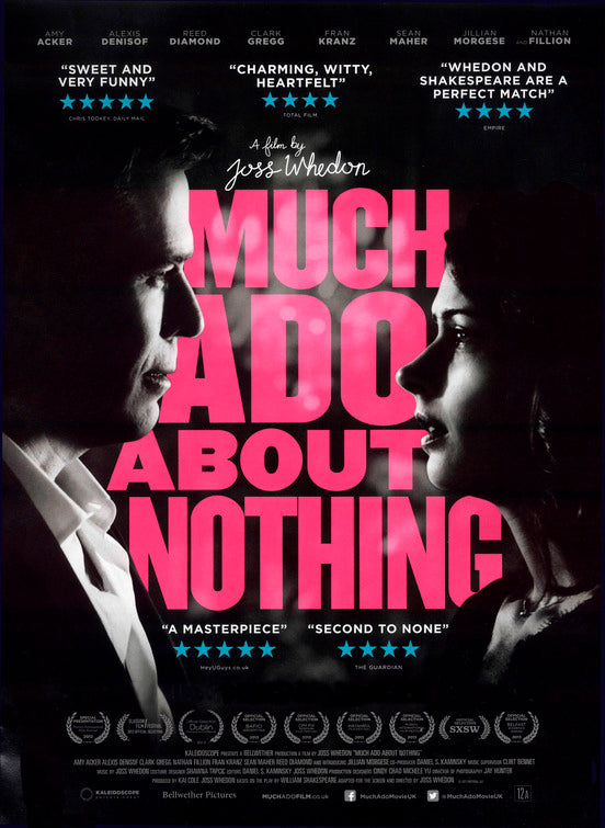 1000 piece jigsaw puzzle for the movie poster: Much Ado About Nothing (2013)