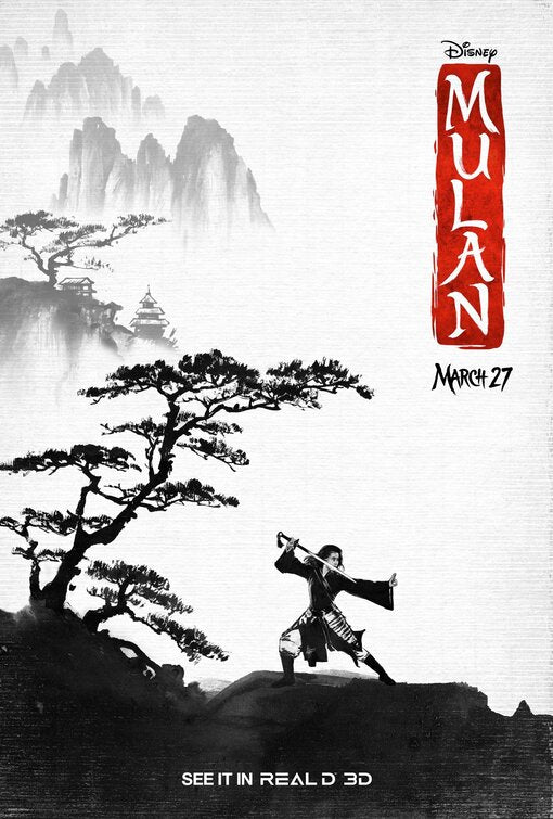 1000 piece jigsaw puzzle for the movie poster: Mulan (2020) ver19