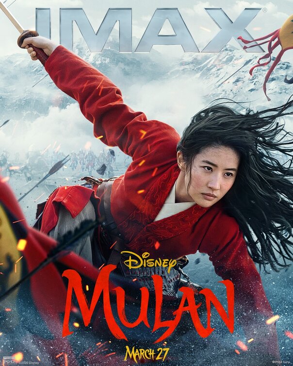 1000 piece jigsaw puzzle for the movie poster: Mulan (2020) ver20