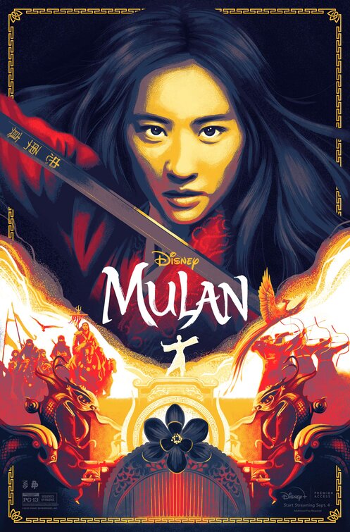 1000 piece jigsaw puzzle for the movie poster: Mulan (2020) ver32