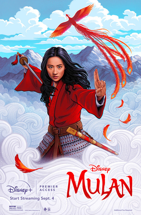 1000 piece jigsaw puzzle for the movie poster: Mulan (2020) ver33