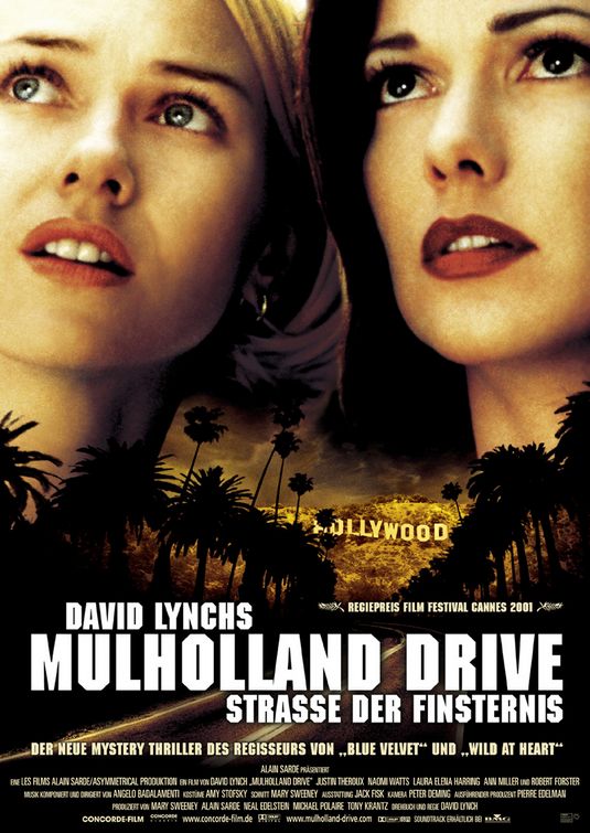 the movie poster: Mulholland Drive (2001) ver3