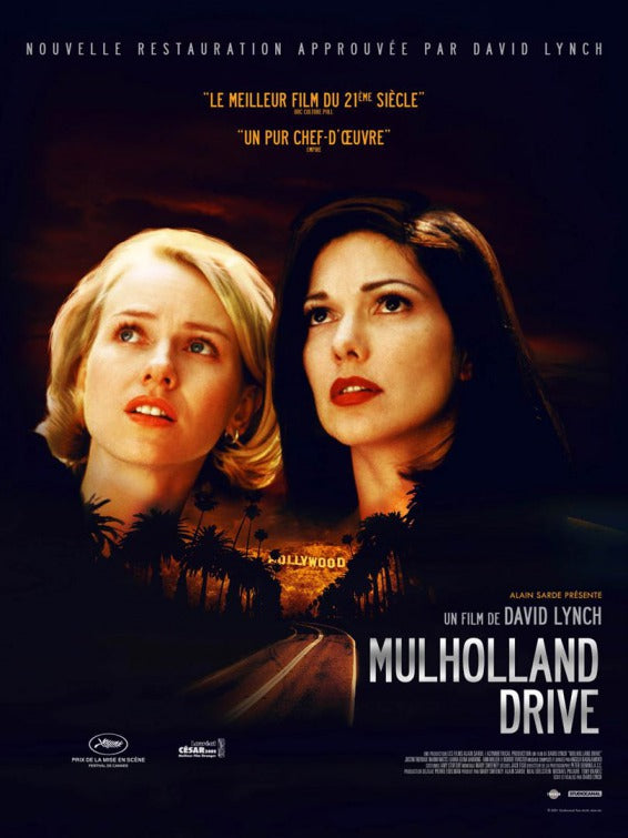 1000 piece jigsaw puzzle for the movie poster: Mulholland Drive (2001) ver4