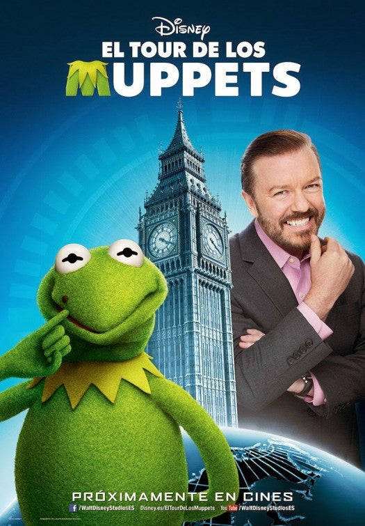 1000 piece jigsaw puzzle for the movie poster: Muppets Most Wanted (2014) ver10