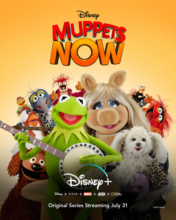 1000 piece jigsaw puzzle for tv poster: Muppets Now