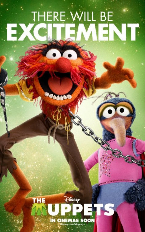 1000 piece jigsaw puzzle for the movie poster: The Muppets (2011) ver9