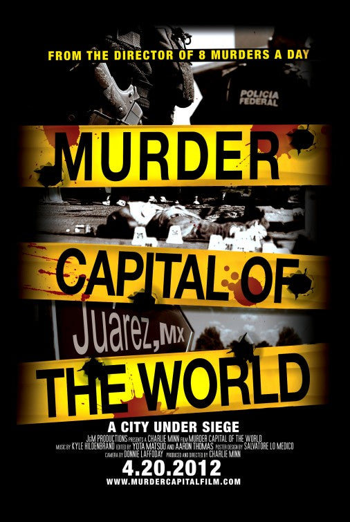 1000 piece jigsaw puzzle for the movie poster: Murder Capital of the World (2012)