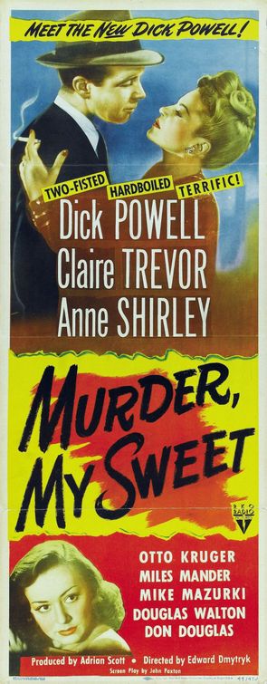 the movie poster: Murder, My Sweet (1944) ver4
