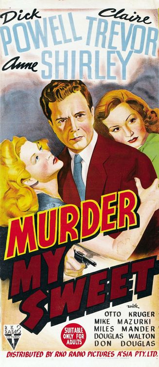 the movie poster: Murder, My Sweet (1944) ver5