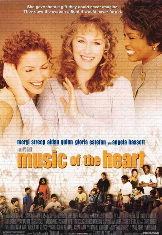 the movie poster: Music of the Heart (1999)