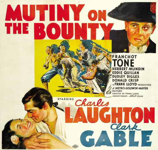1000 piece jigsaw puzzle for the movie poster: Mutiny on the Bounty (1935) ver5