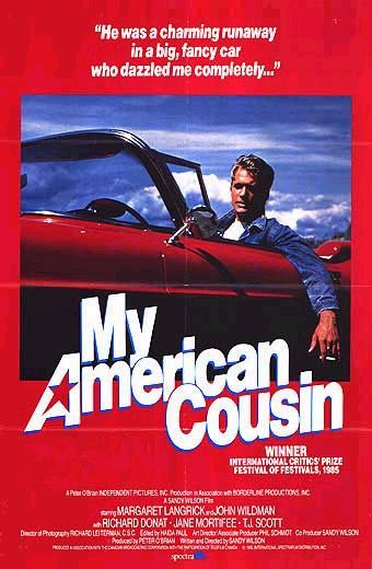 the movie poster: My American Cousin (1986)