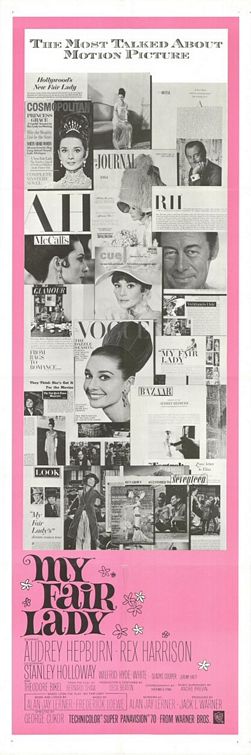 the movie poster: My Fair Lady (1964) ver5