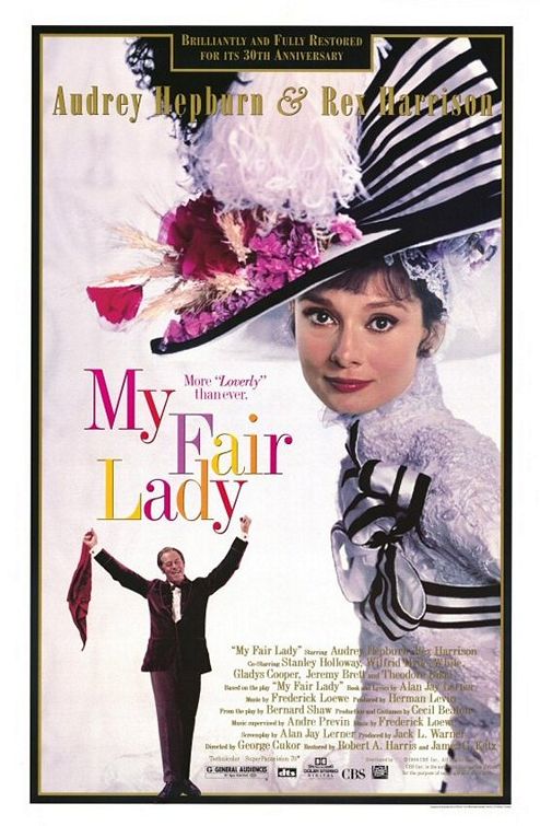the movie poster: My Fair Lady (1964) ver8
