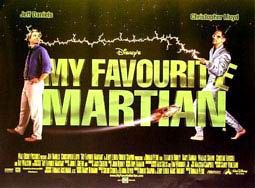 the movie poster: My Favorite Martian (1999) ver3