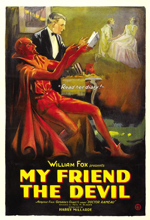 the movie poster: My Friend the Devil (1922)