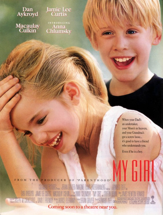 the movie poster: My Girl (1991) ver1