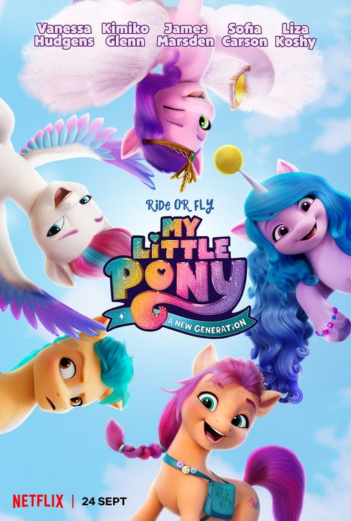 1000 piece jigsaw puzzle for the movie poster: My Little Pony: A New Generation (2021) ver2