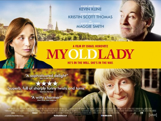 1000 piece jigsaw puzzle for the movie poster: My Old Lady (2014) ver2