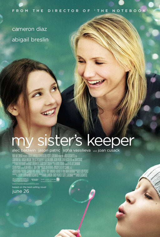 1000 piece jigsaw puzzle for the movie poster: My Sister's Keeper (2009)