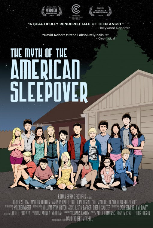 1000 piece jigsaw puzzle for the movie poster: The Myth of the American Sleepover (2011)