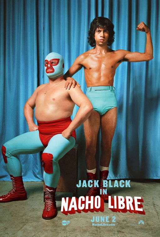 the movie poster: Nacho Libre (2006) ver4