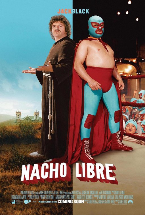 the movie poster: Nacho Libre (2006) ver6