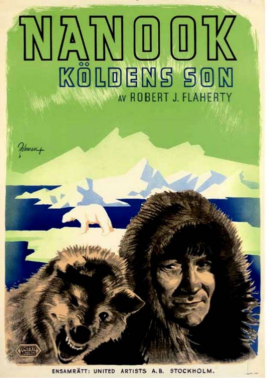 the movie poster: Nanook of the North (1922) ver2