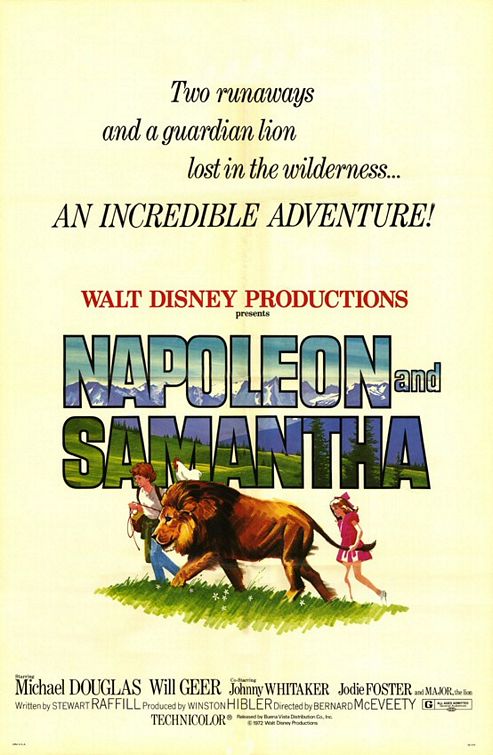 the movie poster: Napoleon and Samantha (1972)