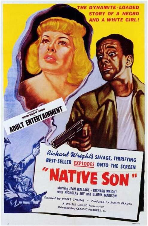 1000 piece jigsaw puzzle for the movie poster: Native Son (1951) ver2