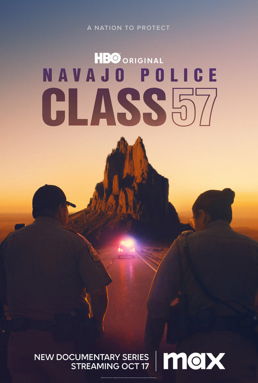 1000 piece jigsaw puzzle for tv poster: Navajo Police: Class 57