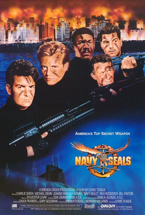 the movie poster: Navy SEALs (1990) ver2
