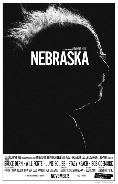 1000 piece jigsaw puzzle for the movie poster: Nebraska (2013)