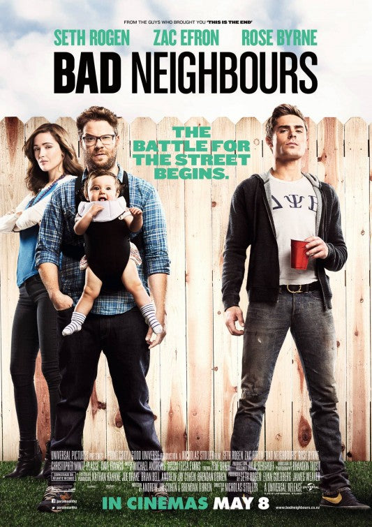 1000 piece jigsaw puzzle for the movie poster: Neighbors (2014) ver2