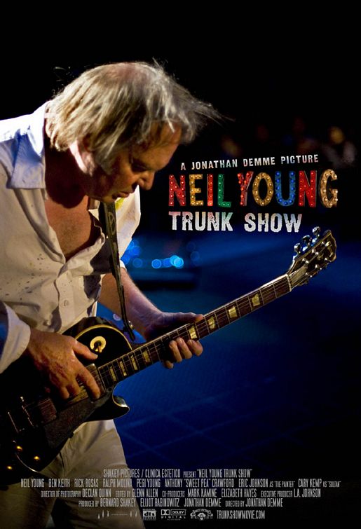 1000 piece jigsaw puzzle for the movie poster: Neil Young Trunk Show (2010)