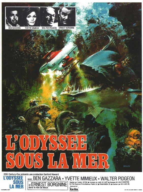 1000 piece jigsaw puzzle for the movie poster: The Neptune Factor (1973) ver2