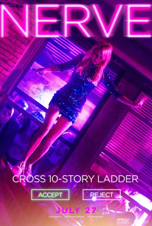 1000 piece jigsaw puzzle for the movie poster: Nerve (2016) ver11