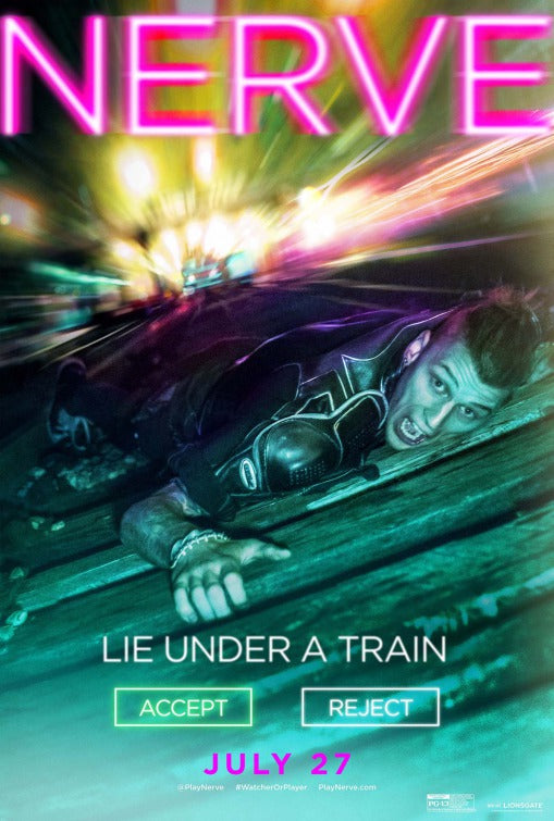 1000 piece jigsaw puzzle for the movie poster: Nerve (2016) ver17