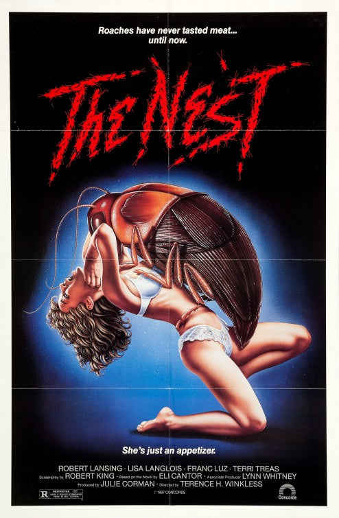 1000 piece jigsaw puzzle for the movie poster: The Nest (1988)